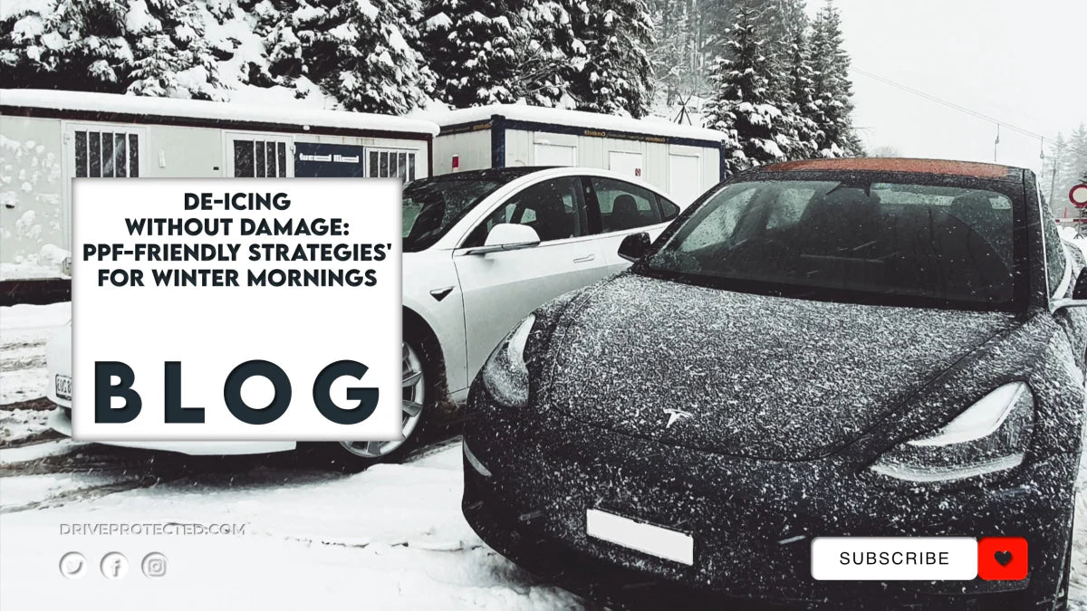 De-Icing without Damage: PPF-Friendly Strategies for Winter Mornings