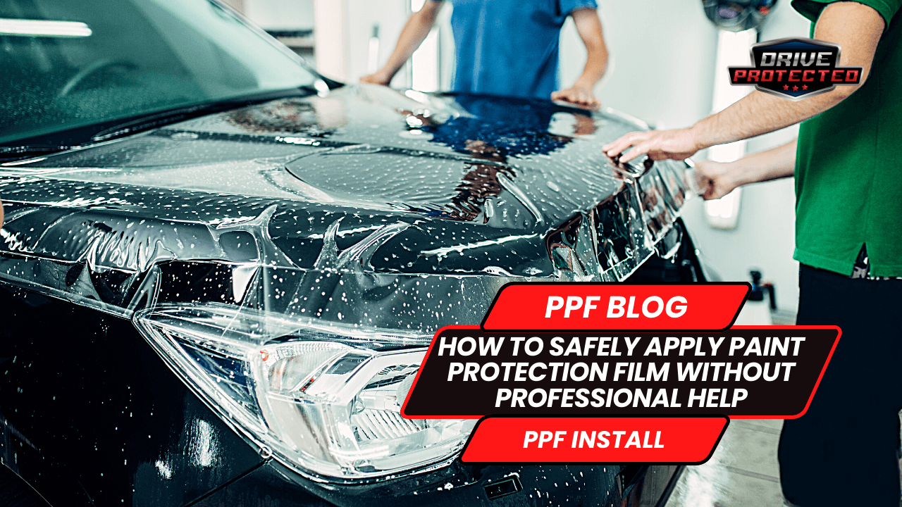 How to Safely Apply Paint Protection Film Without Professional Help