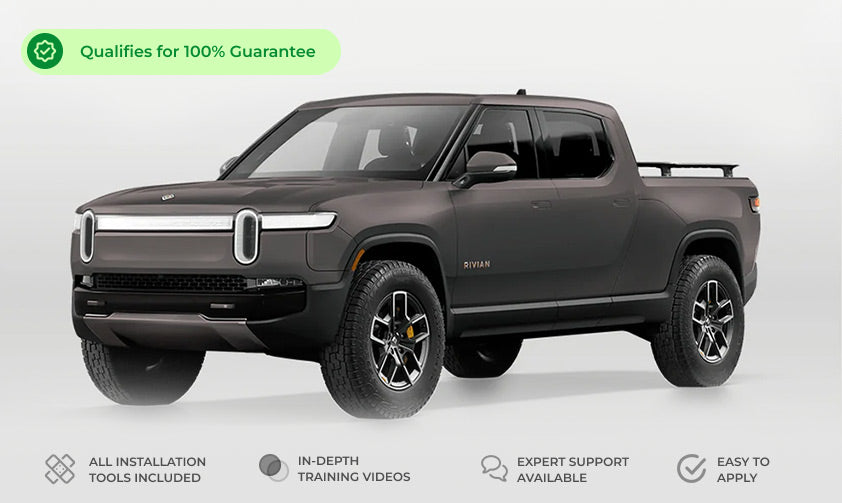 Rivian R1 T Matte Finish Full Defense+™ Paint Protection Wrap