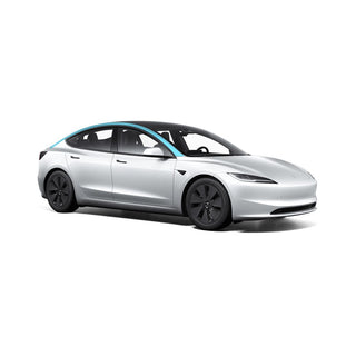 Tesla Model 3 Highland A-Pillar Set Individual Defense+™ Paint Protection Film - Drive Protected