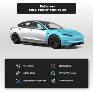 Tesla Model 3 Highland Performance Full Front End Plus Defense+™️ Paint Protection Film - Drive Protected