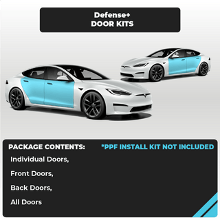 Tesla Model S Door Kit Defense+™ Paint Protection Set - Drive Protected