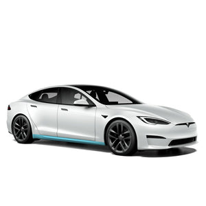 Tesla Model S Rocker Panel Individual Defense+™ Paint Protection Film Kit - Drive Protected