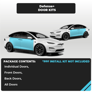 Tesla Model X Door Kit Defense+™ Paint Protection Set - Drive Protected