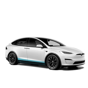 Tesla Model X Rocker Panel Individual Defense+™ Paint Protection Film Kit - Drive Protected